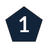 The number 1.