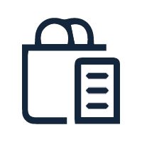An icon for ordering.